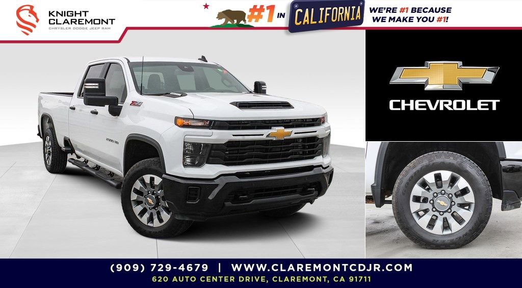 Used 2025 Chevrolet Silverado 2500 Custom w/ Custom Value Package AWD/4WD image 1