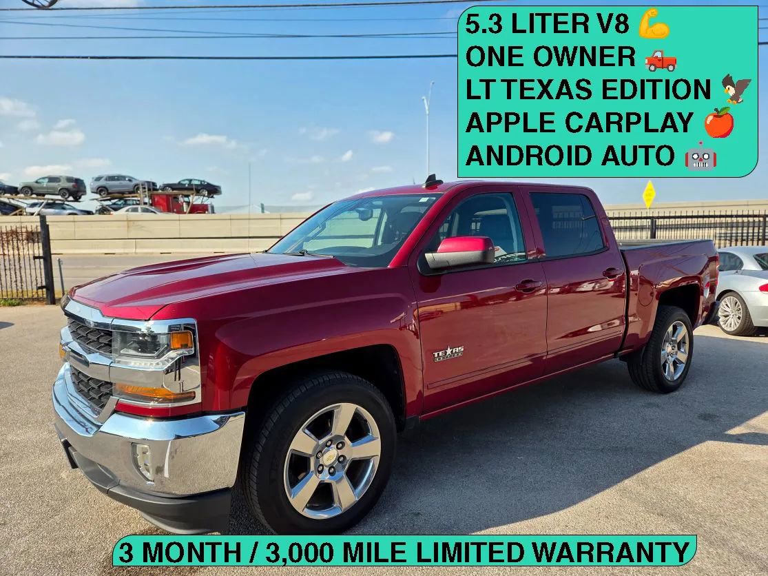 Used 2018 Chevrolet Silverado 1500 LT w/ Texas Edition