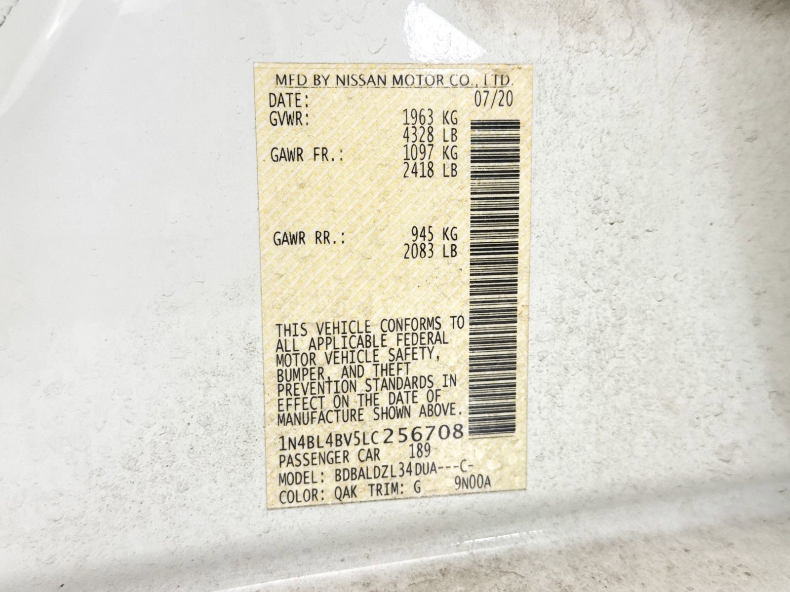 Used 2020 Nissan Altima 2.5 S image 34