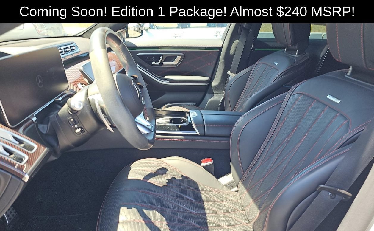 Used 2024 Mercedes-Benz S 63 AMG S w/ Carbon Fiber Exterior Package image 3