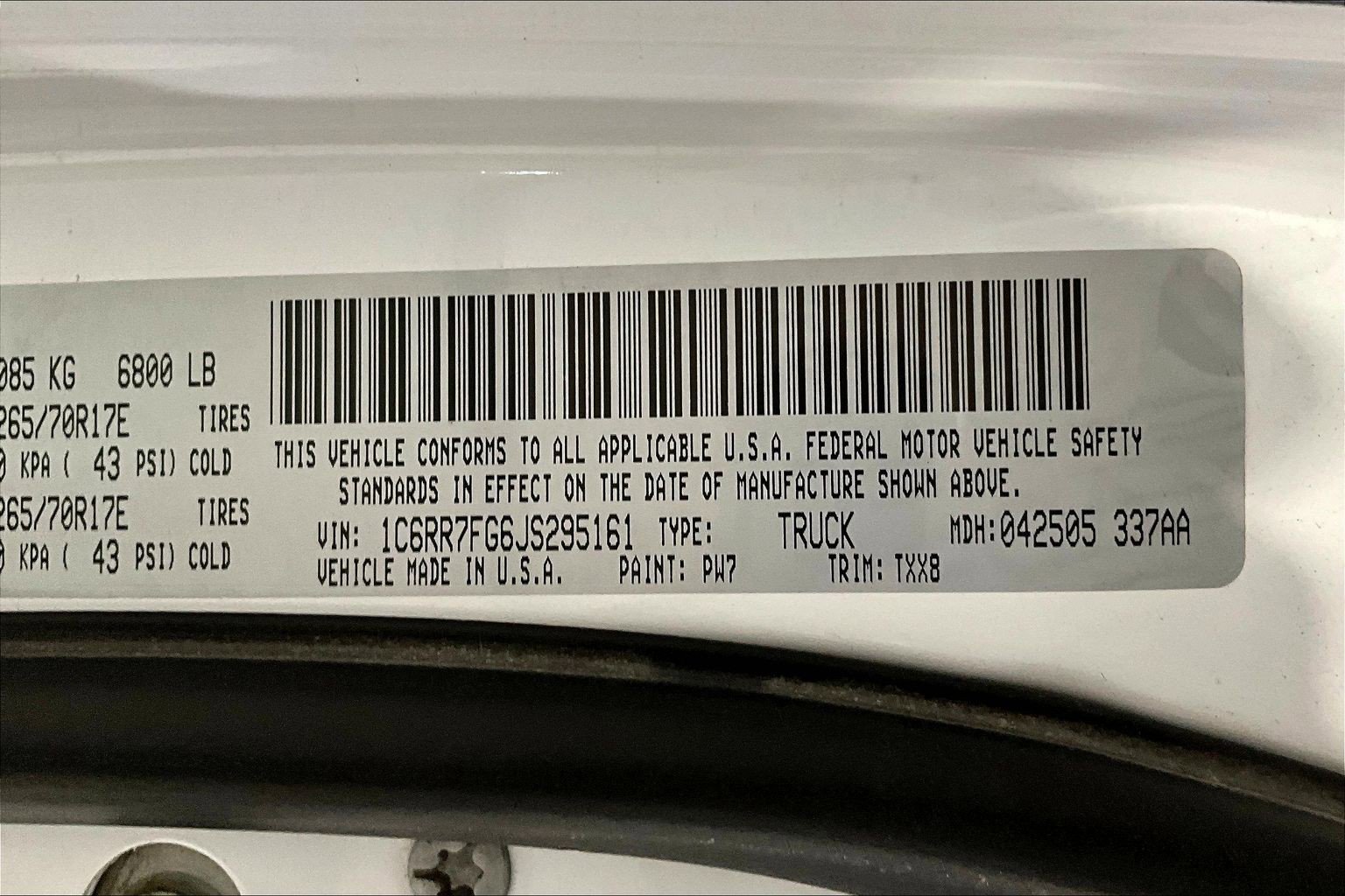 Used 2018 RAM 1500 Tradesman w/ Protection Group image 18