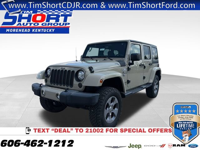 Used 2017 Jeep Wrangler Unlimited Sahara w/ Connectivity Group AWD/4WD 360° Tour