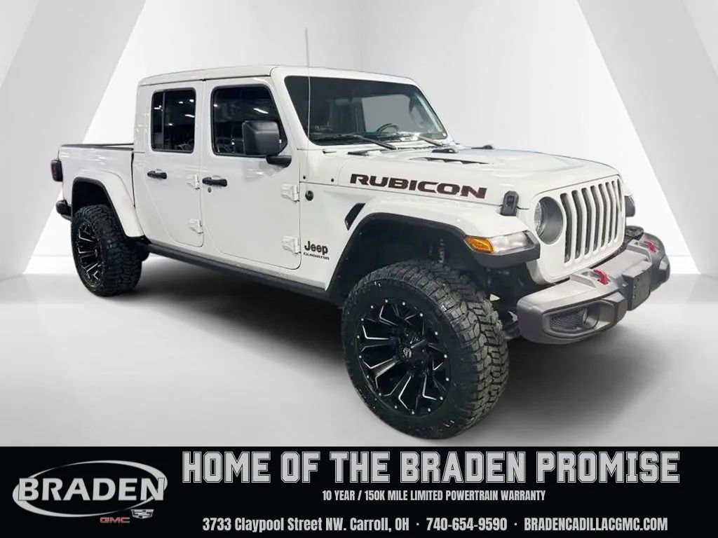 Used 2021 Jeep Gladiator Rubicon w/ Trailer Tow Package image 1