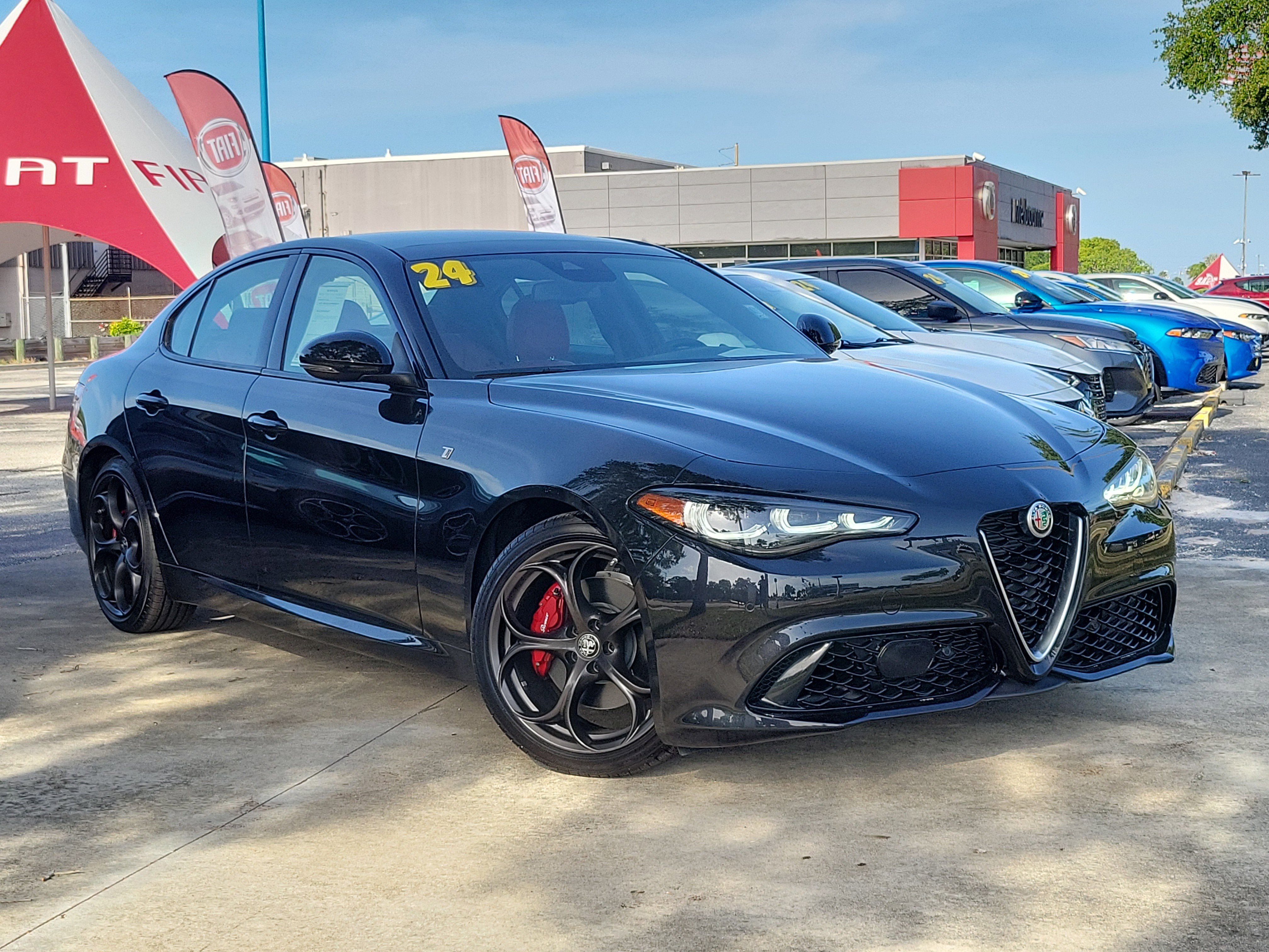 Used 2024 Alfa Romeo Giulia Ti w/ Performance Driving Package RWD image 1