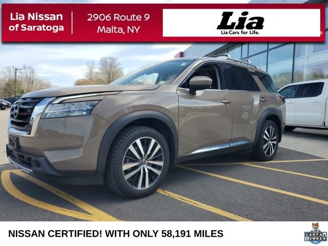 Certified 2024 Nissan Pathfinder Platinum w/ Cargo Package AWD/4WD image 1