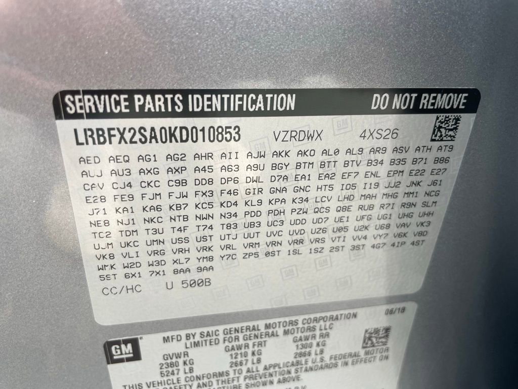 Used 2019 Buick Envision Essence image 44