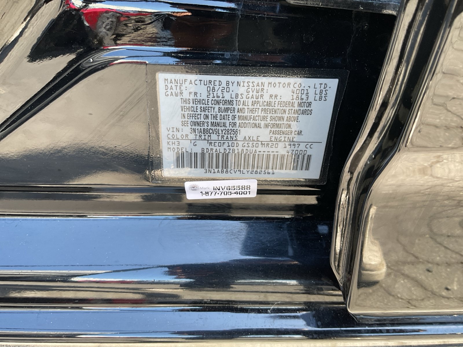 Used 2020 Nissan Sentra SV w/ Electronics Package FWD image 27