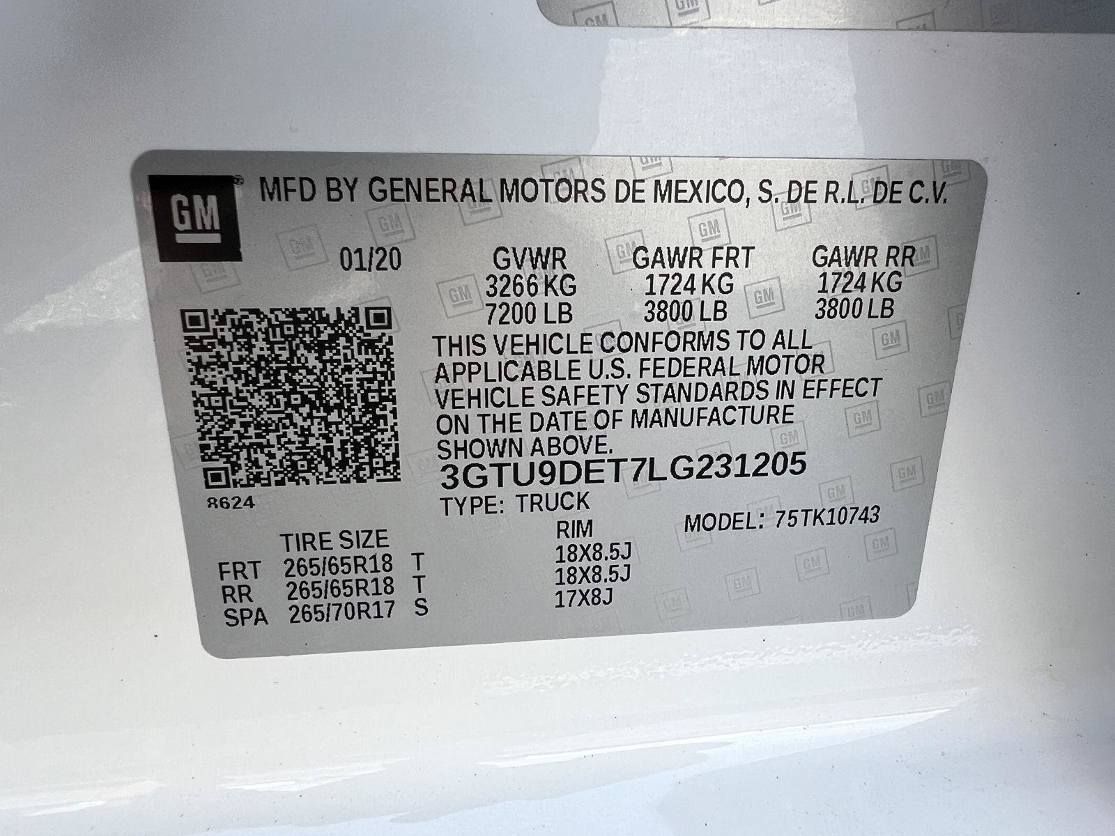 Used 2020 GMC Sierra 1500 SLT w/ SLT Convenience Package AWD/4WD image 61