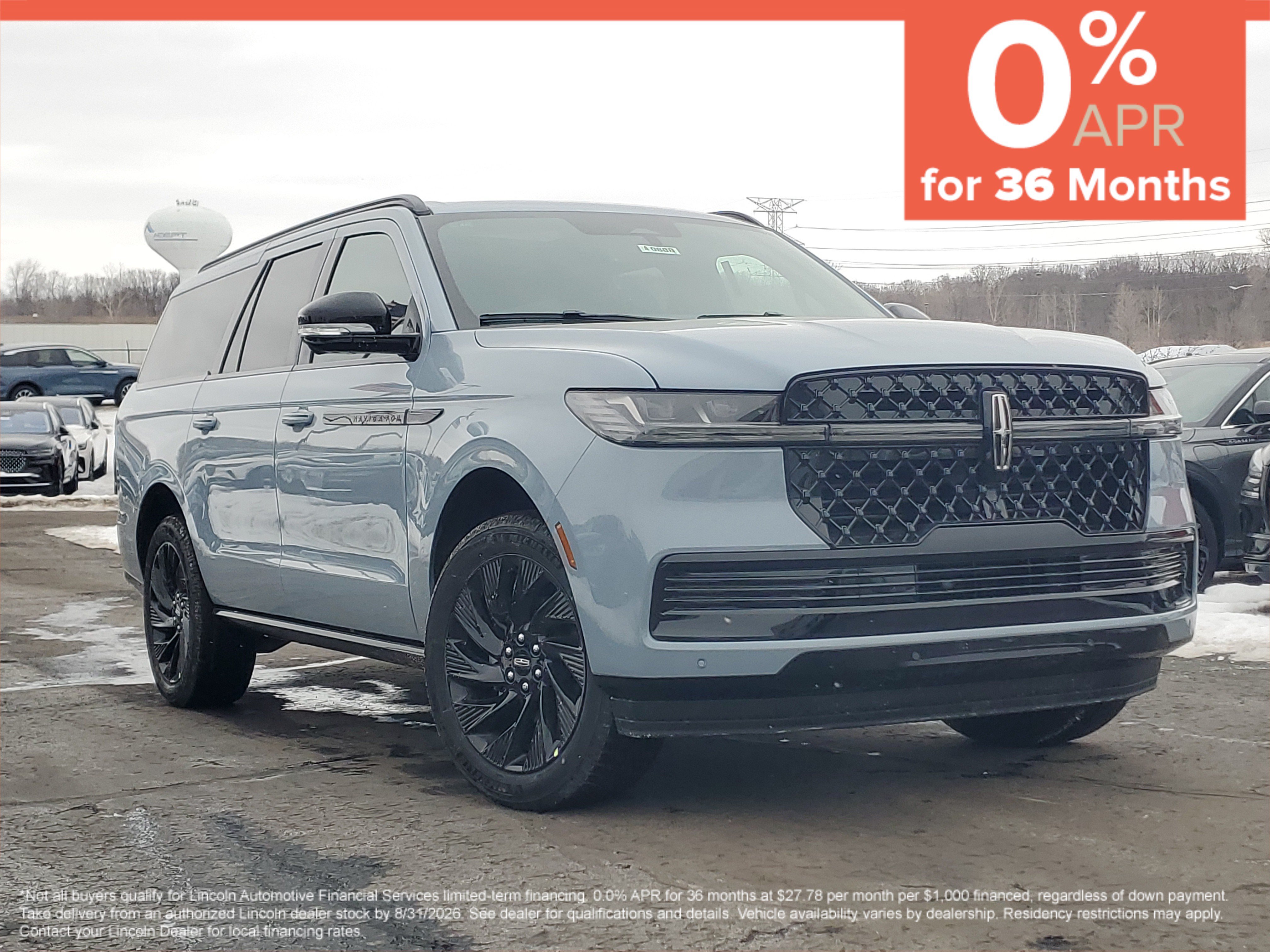 New 2026 Lincoln Navigator L Reserve w/ Jet Appearance Package