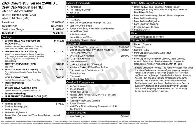 Used 2024 Chevrolet Silverado 2500 LT AWD/4WD image 3