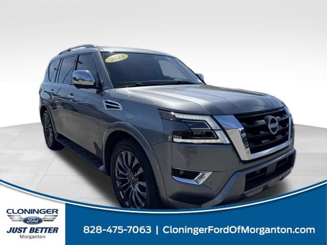 Used 2024 Nissan Armada Platinum w/ Captain's Chairs Package AWD/4WD image 1