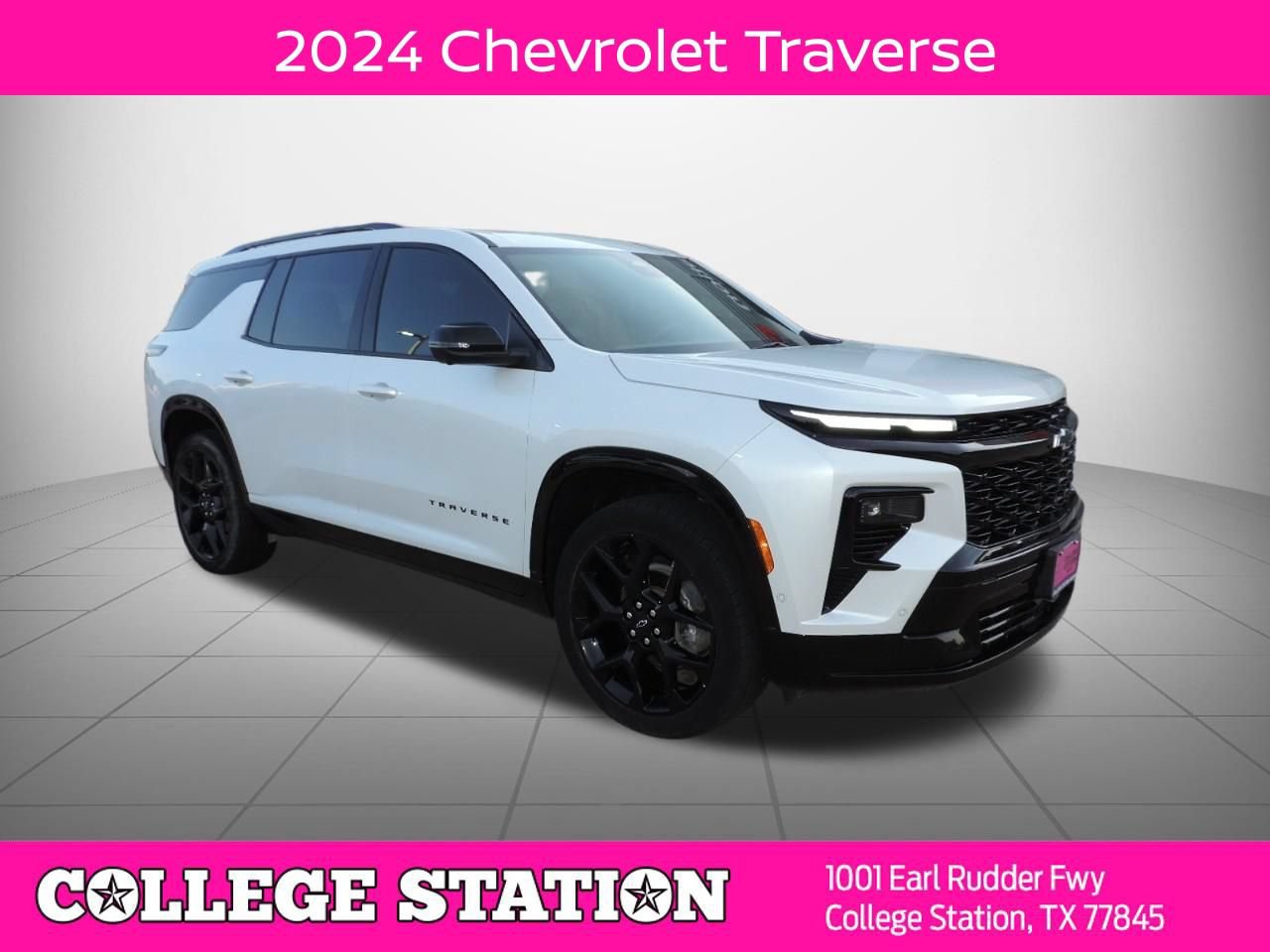 Used 2024 Chevrolet Traverse RS w/ LPO, Floor Liner Package FWD image 1