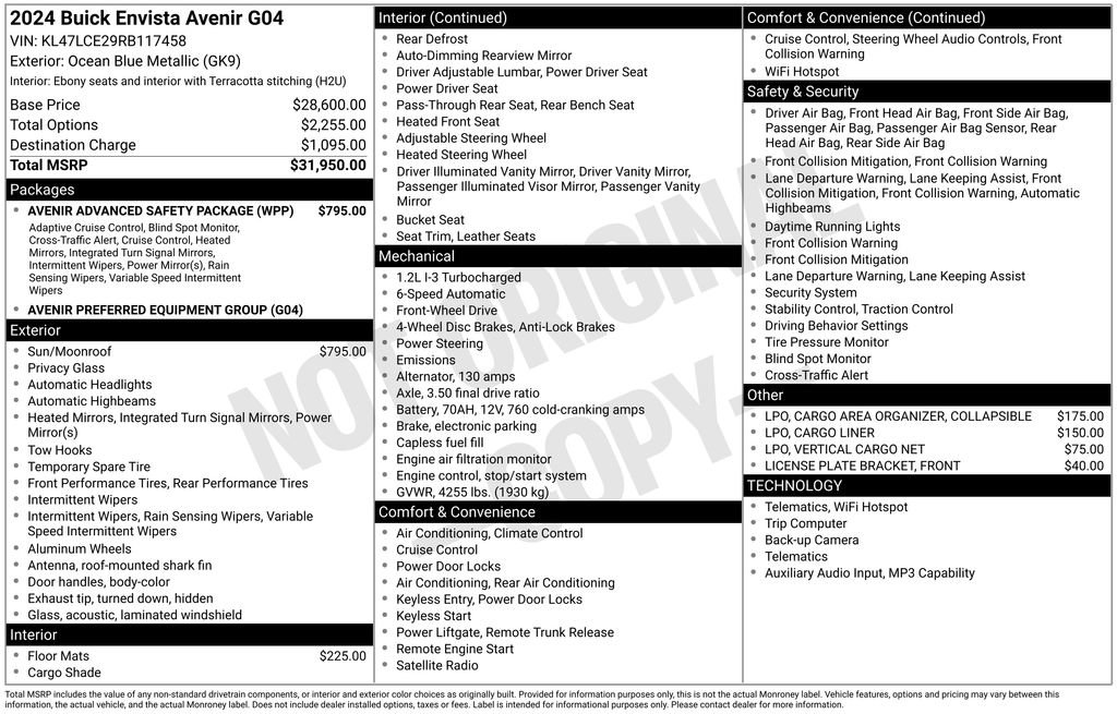 Used 2024 Buick Envista Avenir image 5