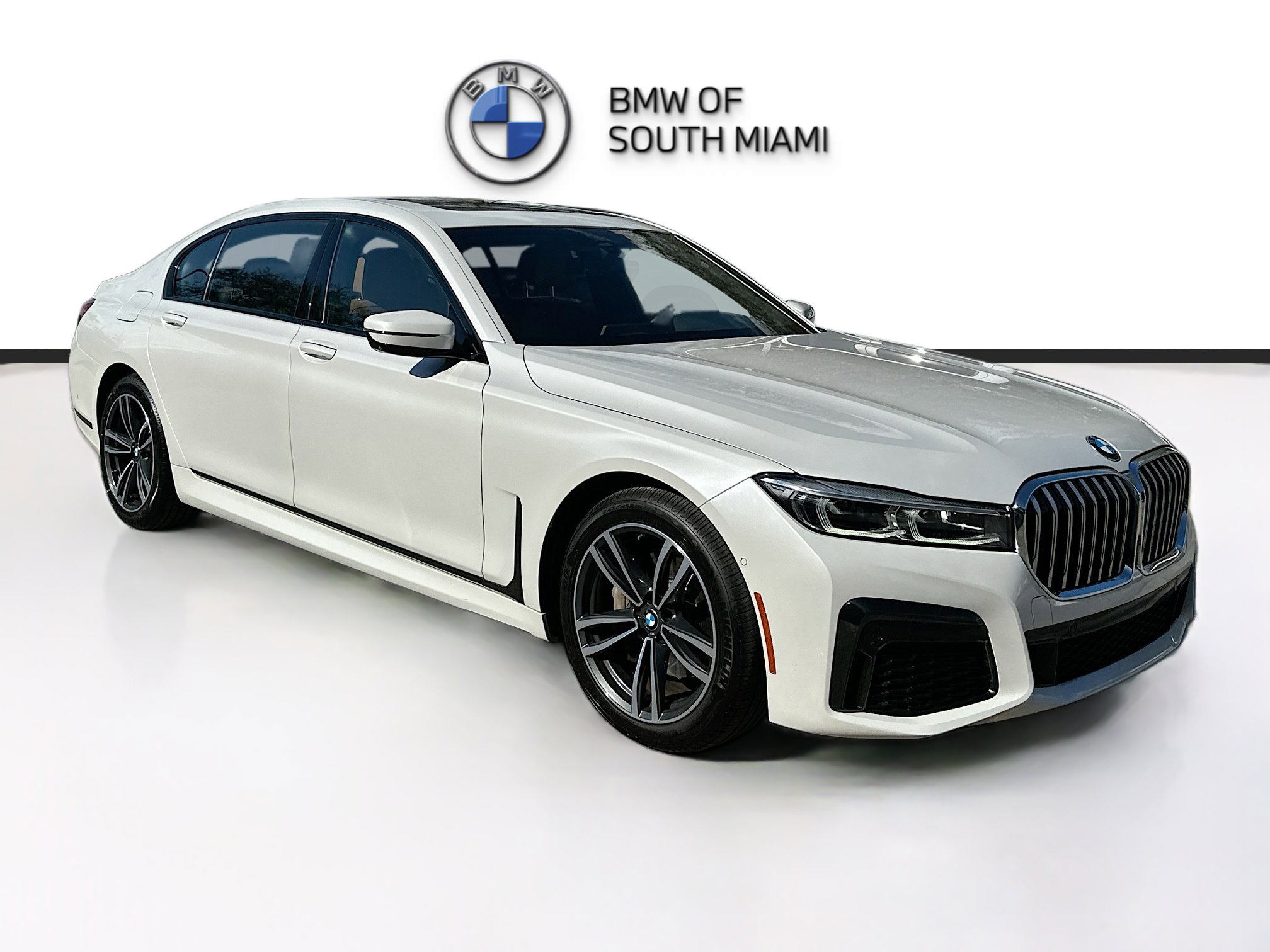 Used 2021 BMW 740i xDrive w/ M Sport Package image 1