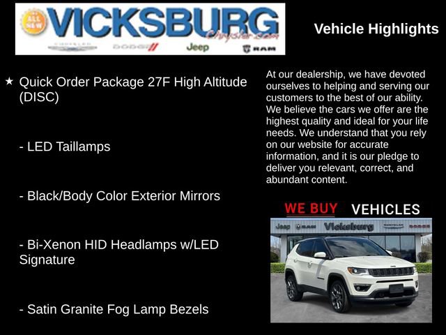 Used 2019 Jeep Compass High Altitude AWD/4WD image 19