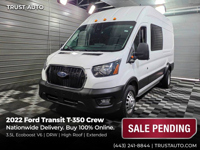 Used 2022 Ford Transit 350 148 High Roof Extended DRW