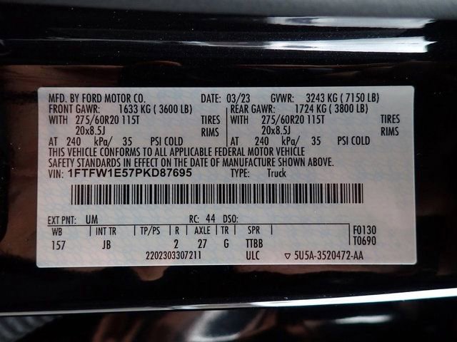 Used 2023 Ford F150 XL w/ STX Appearance Package image 14