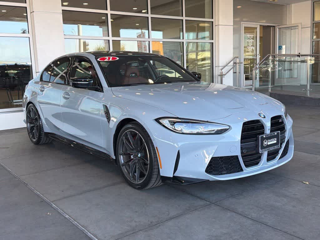 Used 2021 BMW M3 Competition w/ Parking Assistance Package RWD image 6