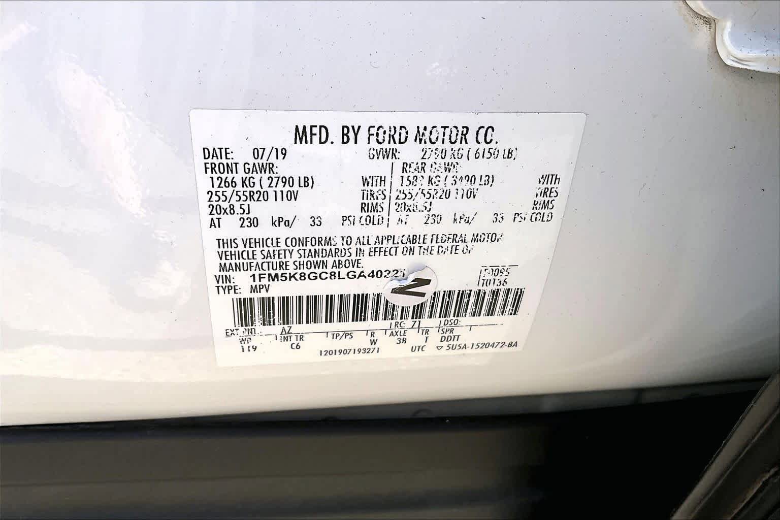 Used 2020 Ford Explorer ST AWD/4WD image 36