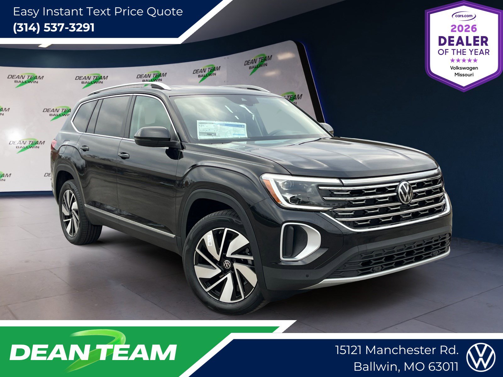 New 2026 Volkswagen Atlas SEL image 1