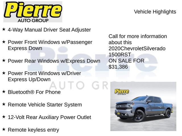 Used 2020 Chevrolet Silverado 1500 RST w/ Texas Edition AWD/4WD image 23