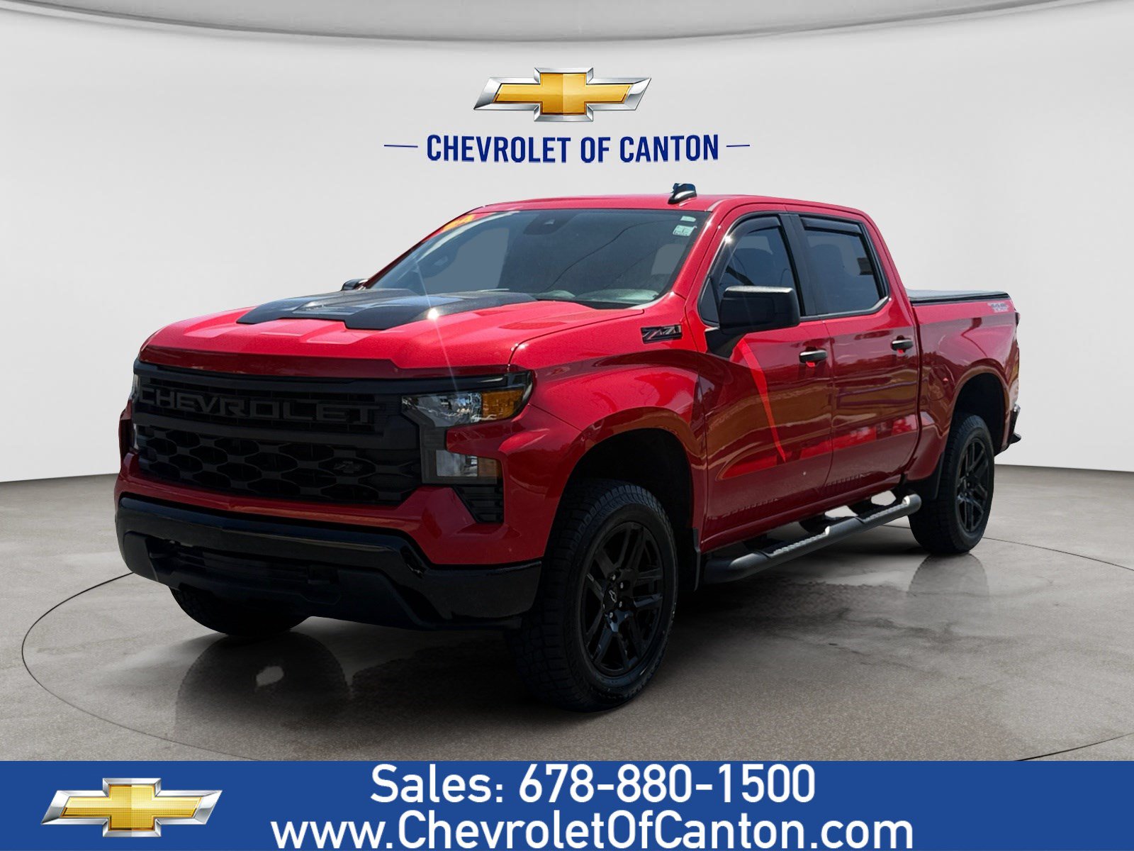 Used 2024 Chevrolet Silverado 1500 Custom Trail Boss w/ Turbomax Blackout Package AWD/4WD video 1