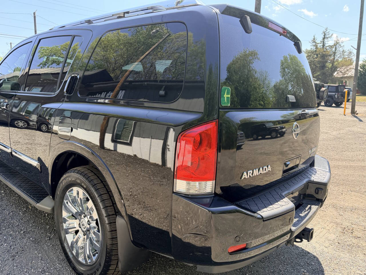 Used 2015 Nissan Armada Platinum w/ 2nd Row Captain Seat Package AWD/4WD image 7