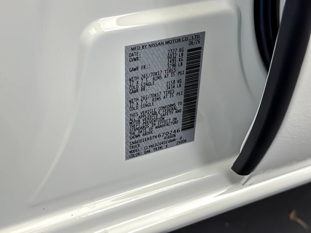 New 2026 Nissan Frontier PRO-4X w/ Tow Package AWD/4WD image 26