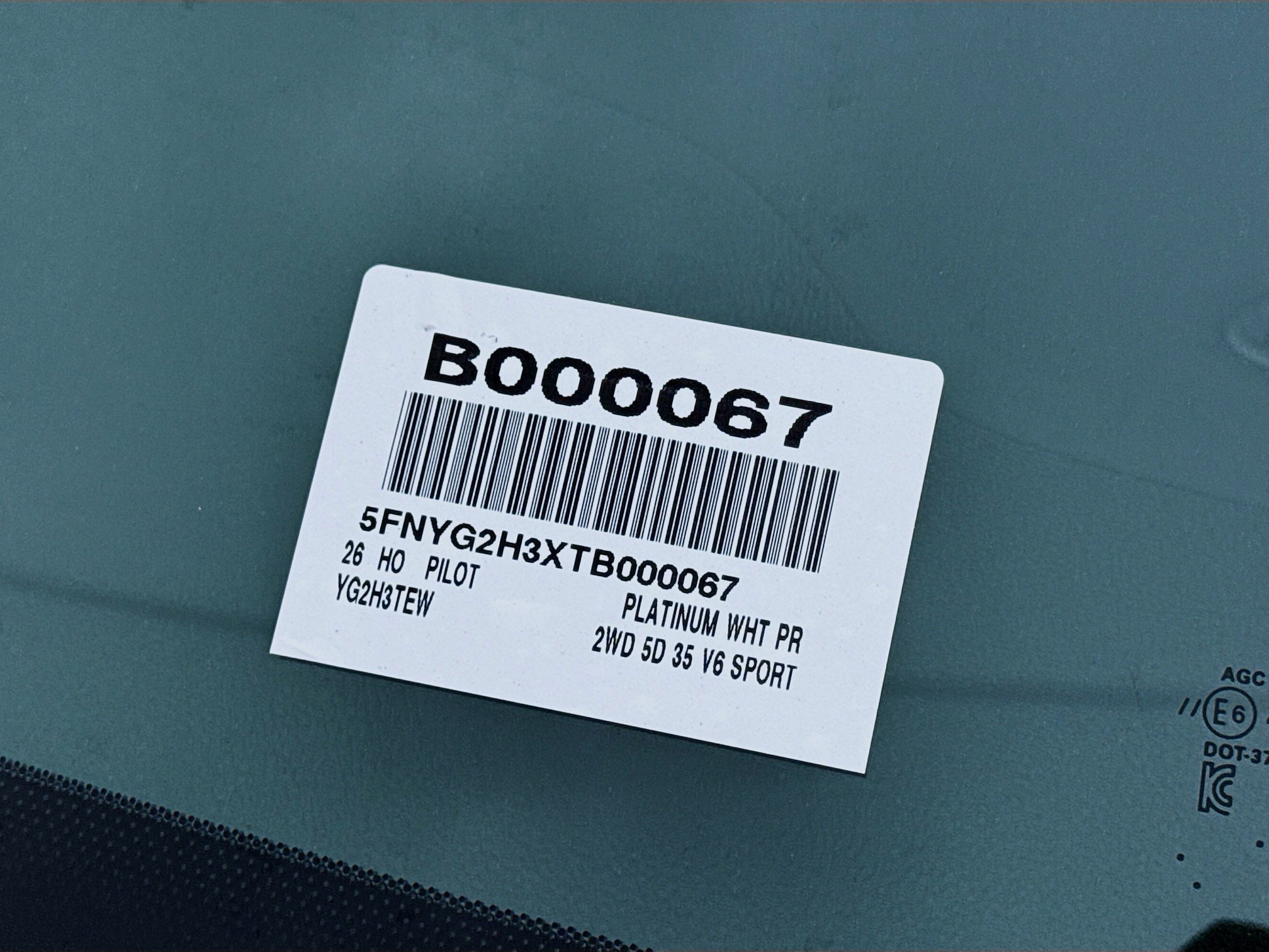 New 2026 Honda Pilot Sport image 29