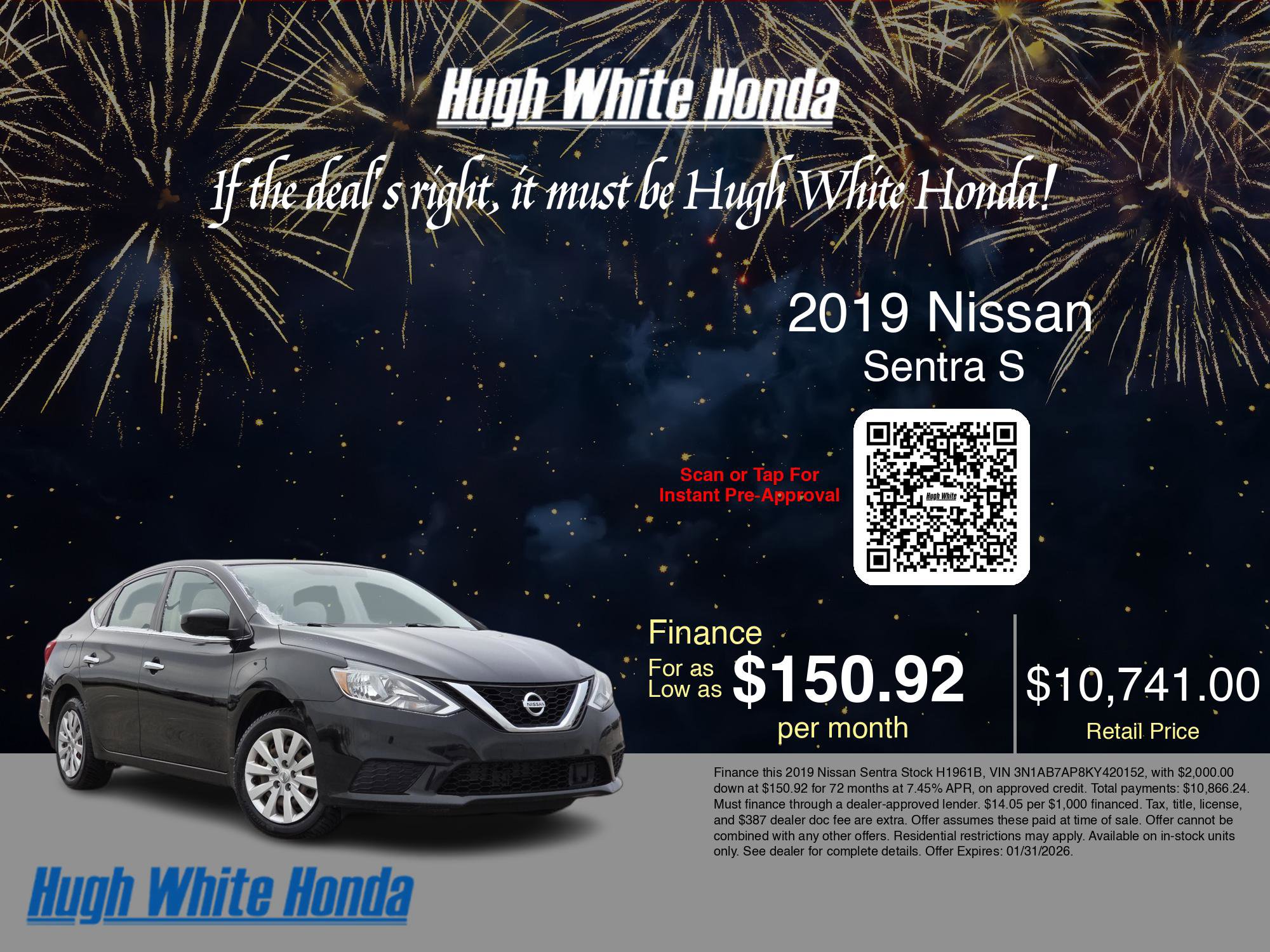 Used 2019 Nissan Sentra S image 3