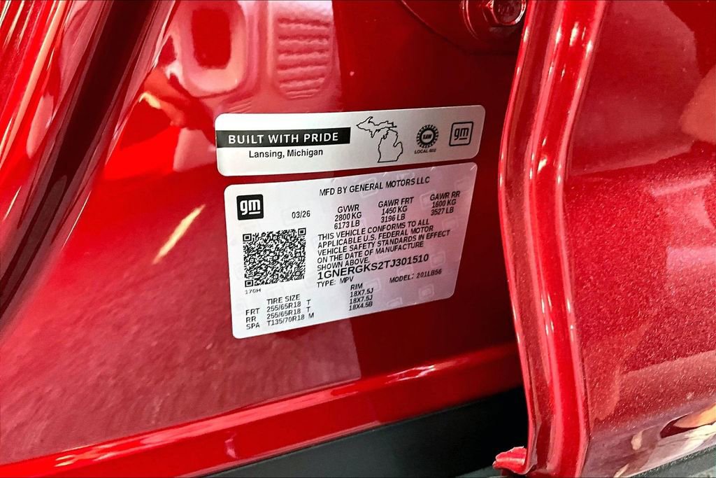 New 2026 Chevrolet Traverse LT image 14