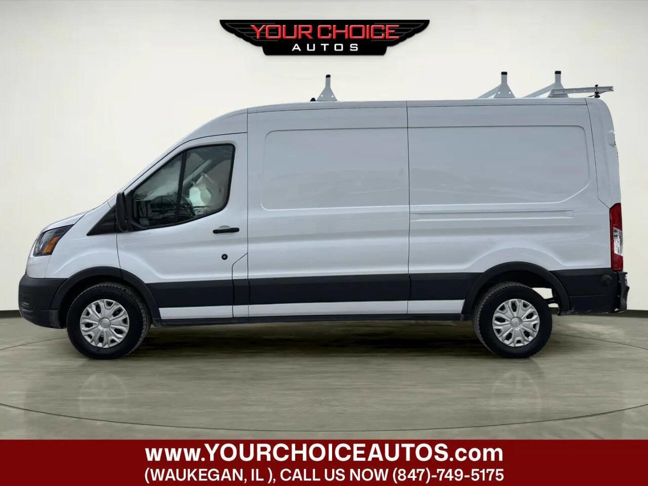 Used 2023 Ford Transit 350 350 3dr SWB Medium Roof Cargo w/ Load Area Protection Package image 2