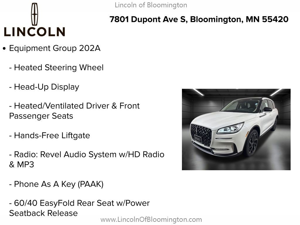 New 2026 Lincoln Corsair Reserve image 8