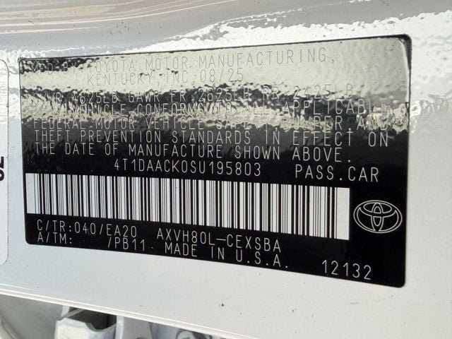 Certified 2025 Toyota Camry SE FWD image 26