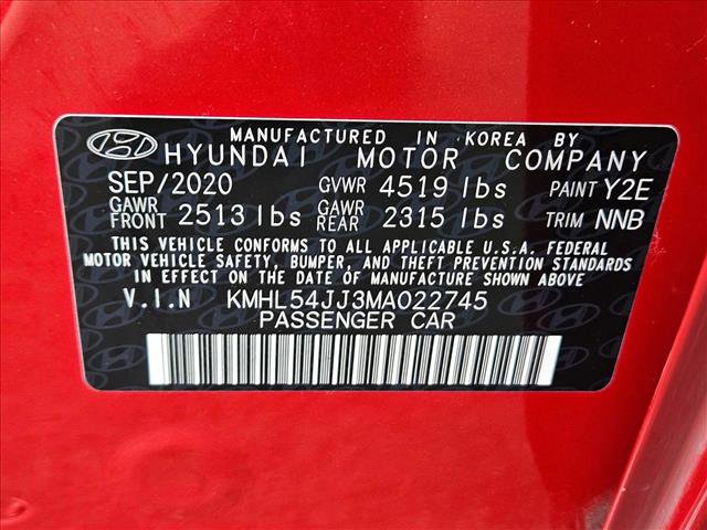 Used 2021 Hyundai Sonata Limited image 24