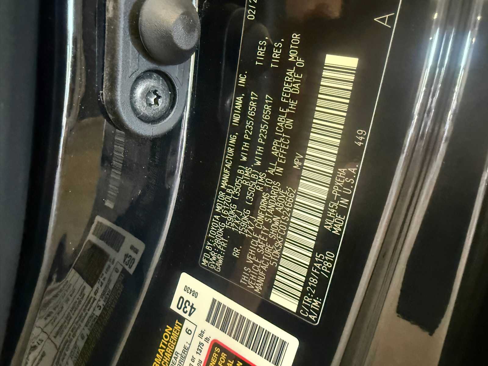 Certified 2026 Toyota Sienna LE AWD/4WD image 36