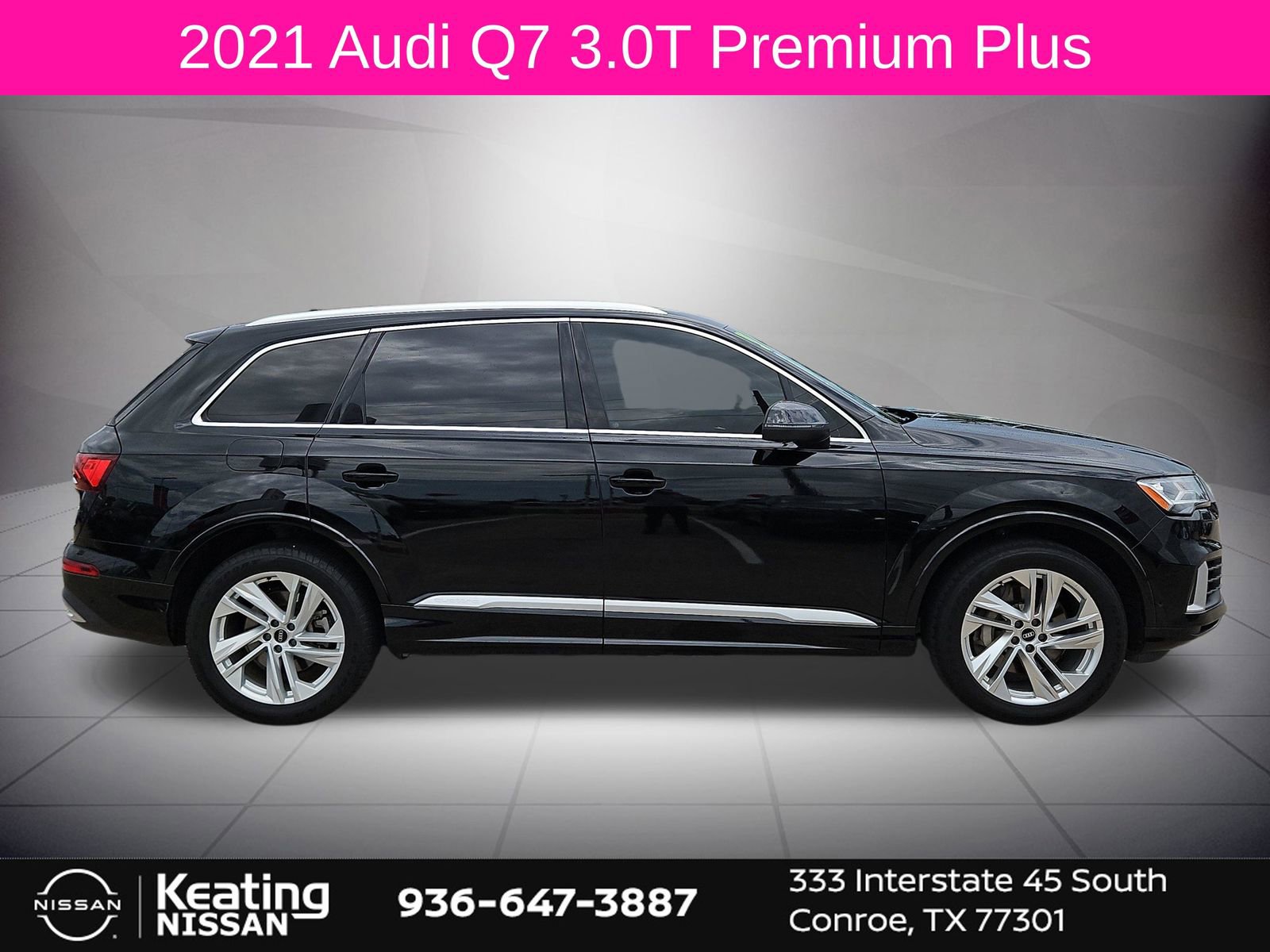 Used 2021 Audi Q7 3.0T Premium Plus AWD/4WD image 2