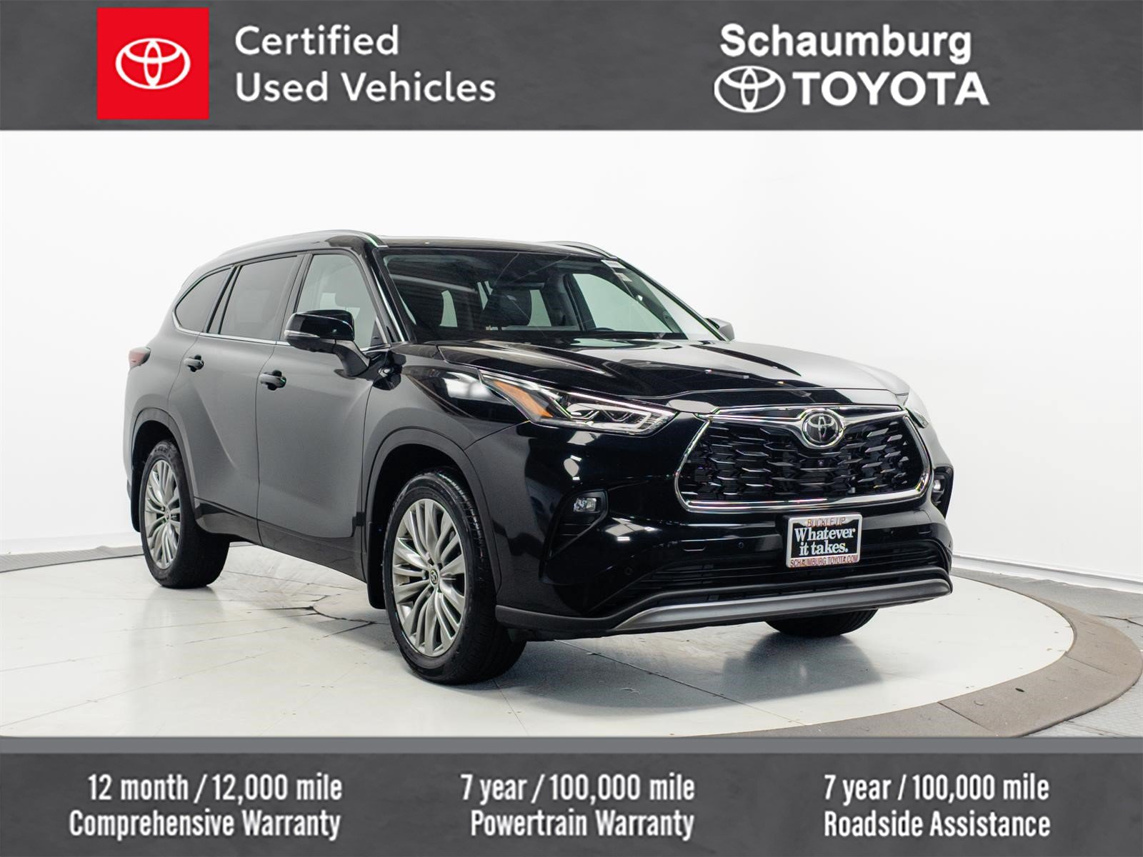 Certified 2024 Toyota Highlander Platinum
