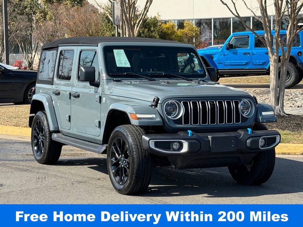 Used 2024 Jeep Wrangler Unlimited Sahara w/ Technology Group
