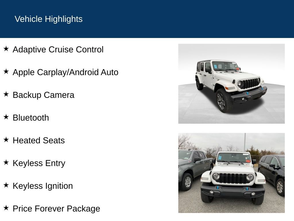 Used 2024 Jeep Wrangler Sport S w/ Convenience Group image 2