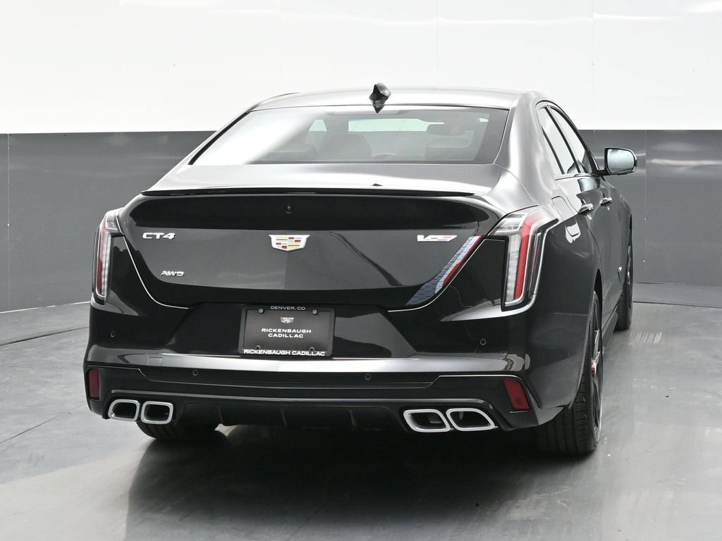 New 2025 Cadillac CT4 V w/ LPO, Red Accent Package AWD/4WD image 6