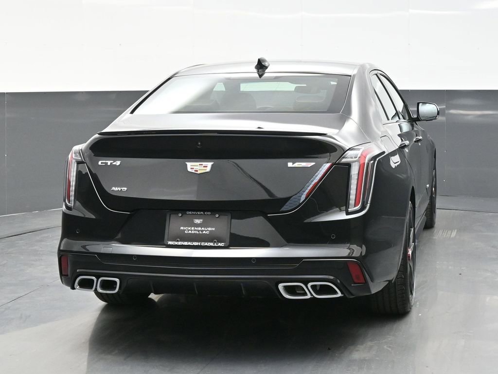 New 2025 Cadillac CT4 V w/ LPO, Red Accent Package AWD/4WD image 6