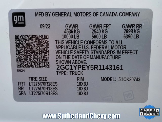 Used 2024 Chevrolet Silverado 2500 LTZ image 54