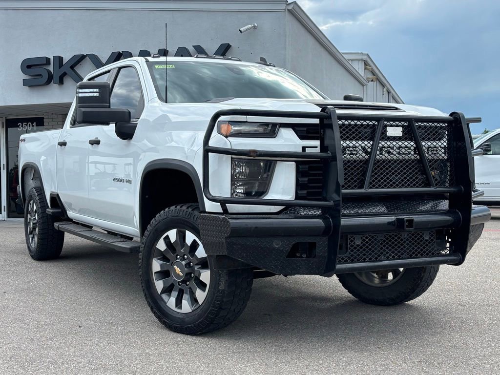 Used 2021 Chevrolet Silverado 2500 Custom w/ Custom Value Package AWD/4WD image 1