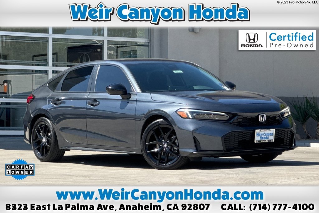 Certified 2026 Honda Civic Sport