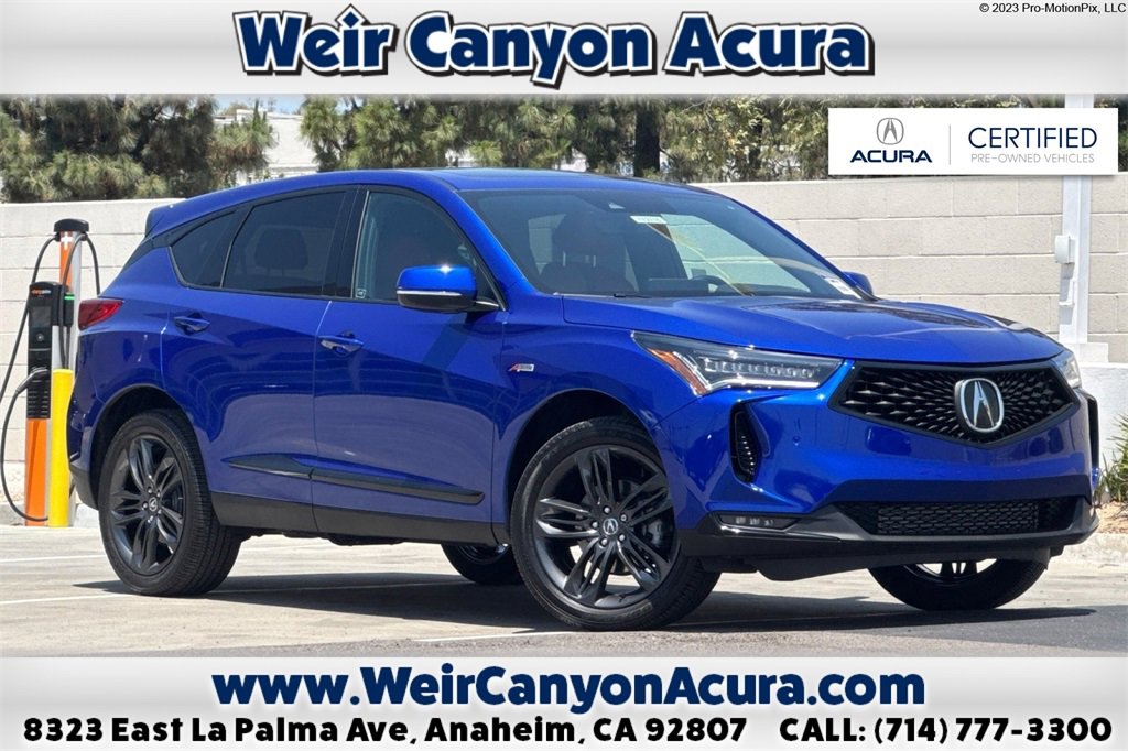Certified 2024 Acura RDX A-Spec