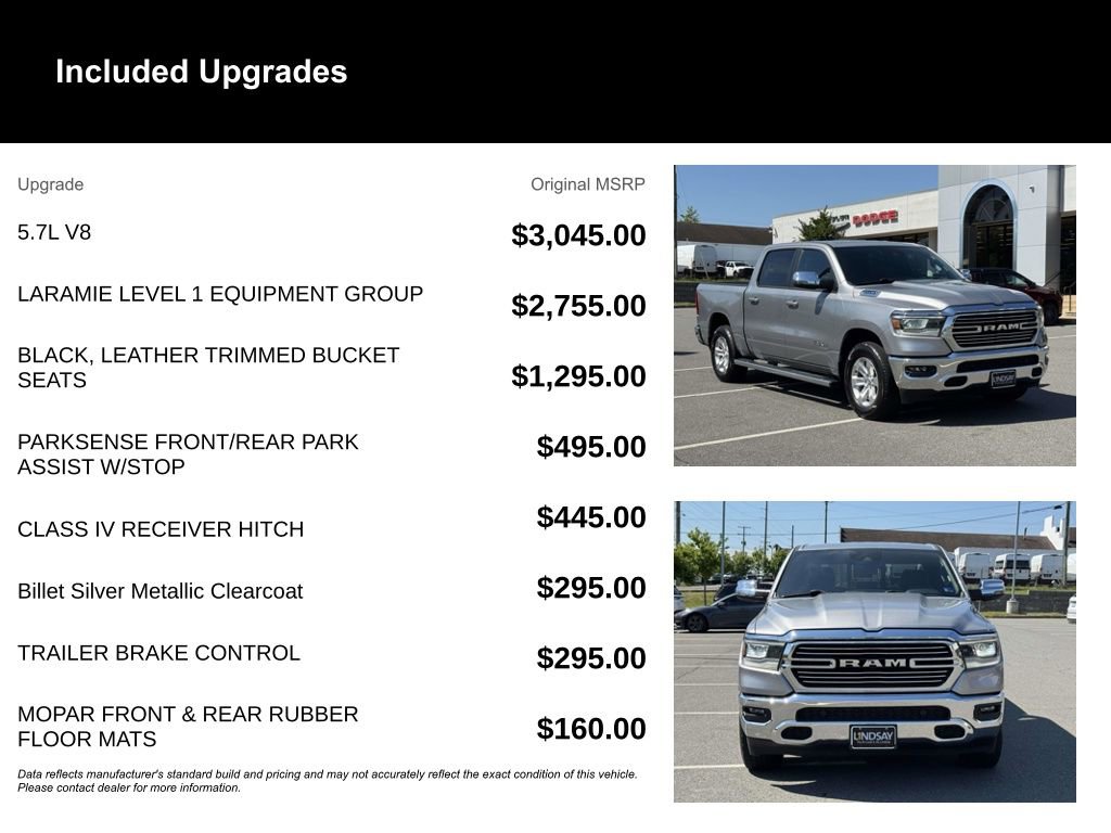 Certified 2023 RAM 1500 Laramie AWD/4WD image 11