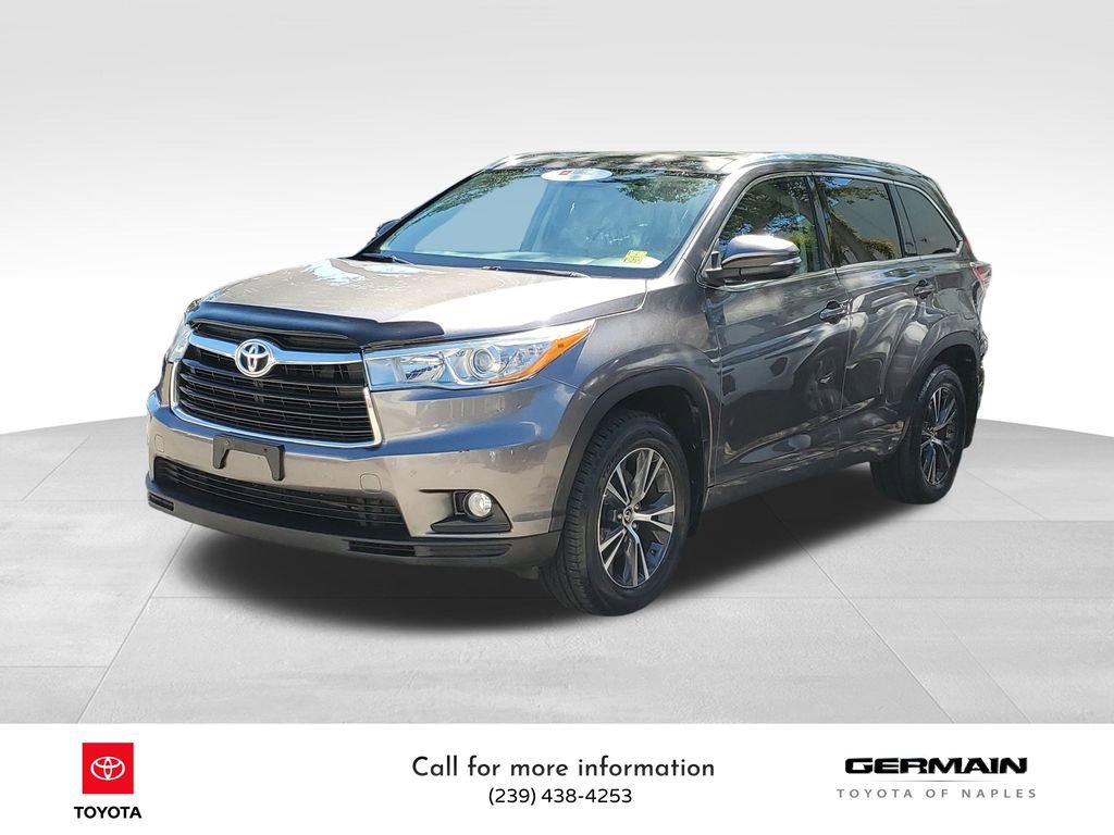 Certified 2016 Toyota Highlander XLE
