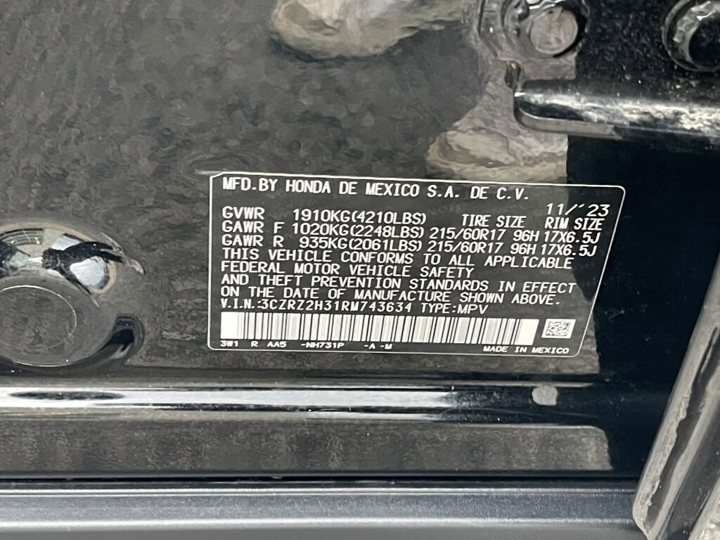 Certified 2024 Honda HR-V LX image 36
