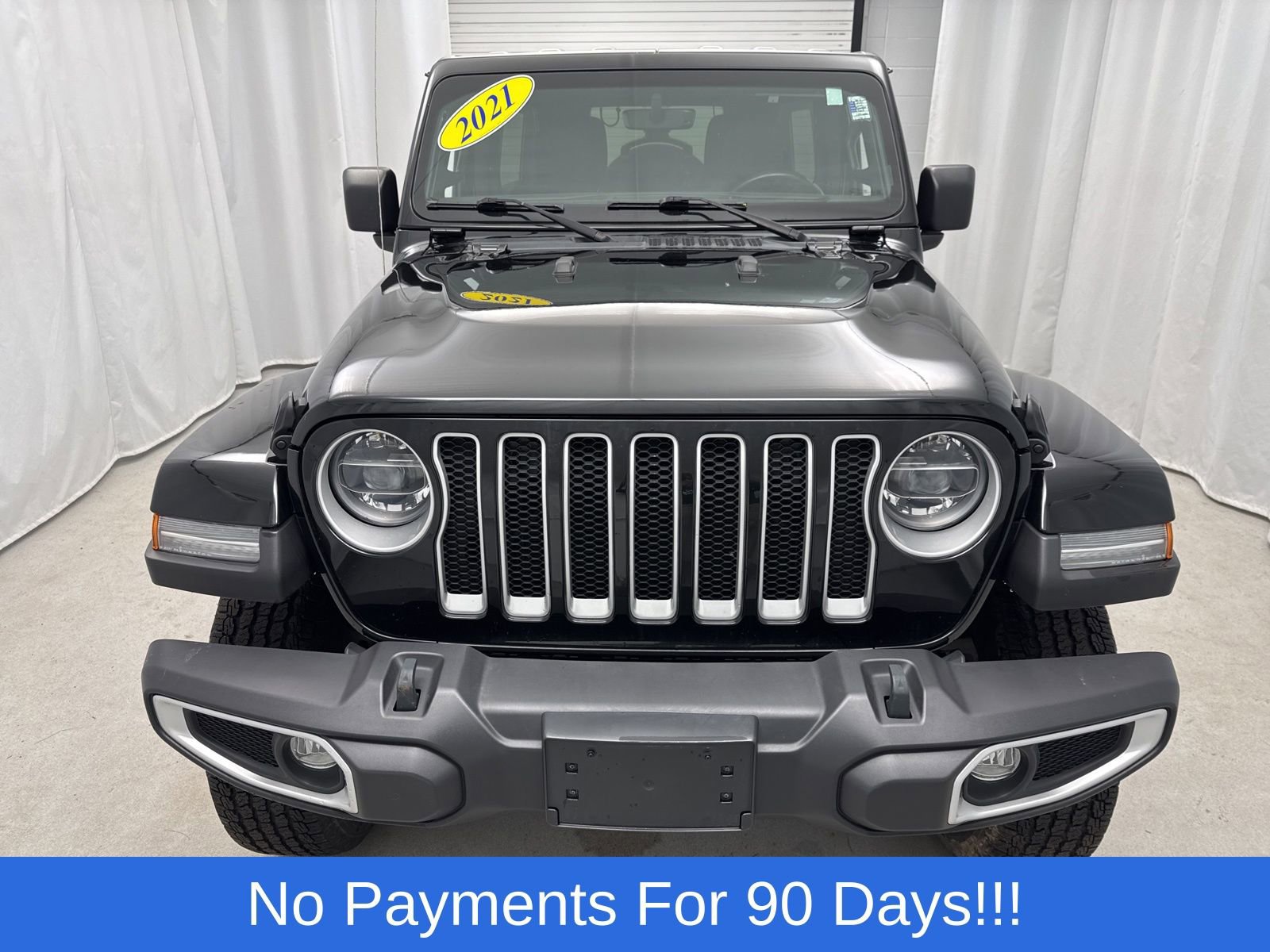 Used 2021 Jeep Wrangler Unlimited Sahara w/ Uconnect 4C Nav & Sound Group image 9